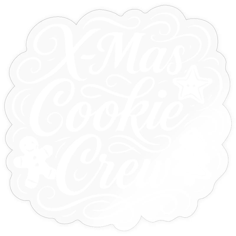 Équipe de Noël de cuisson des biscuits