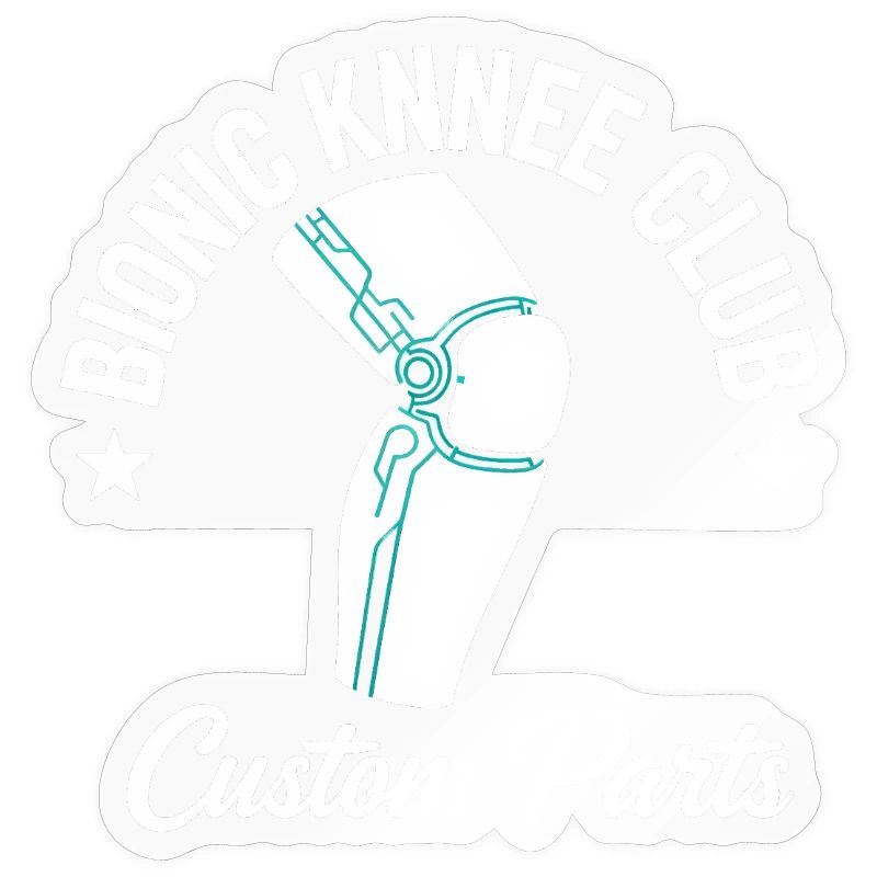 Bionic Knee Club Cadeau de remplacement du genou Bionic