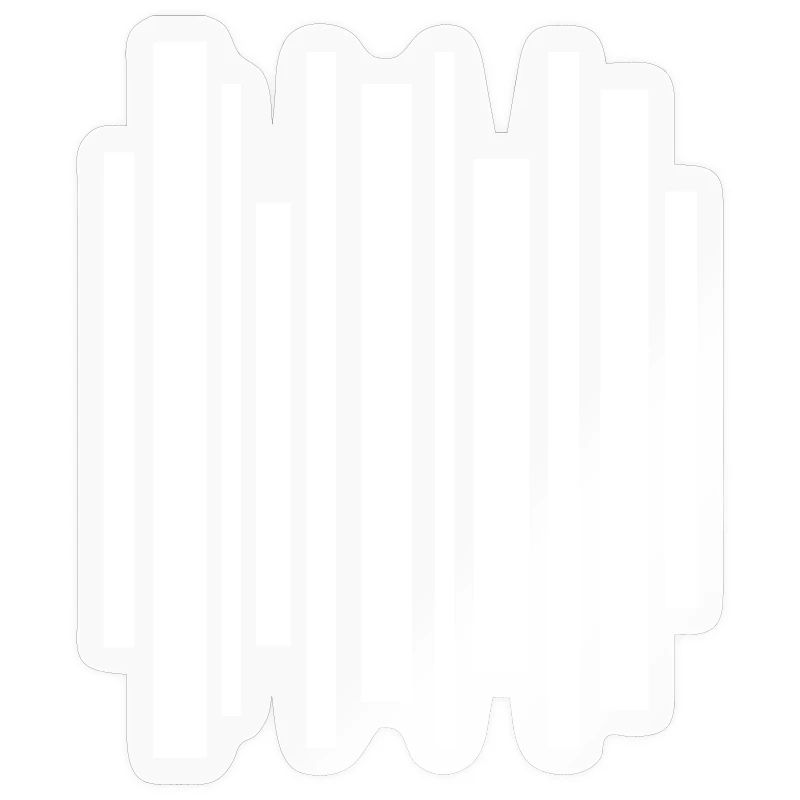 Minimal Stripes Barcode-Mosaik