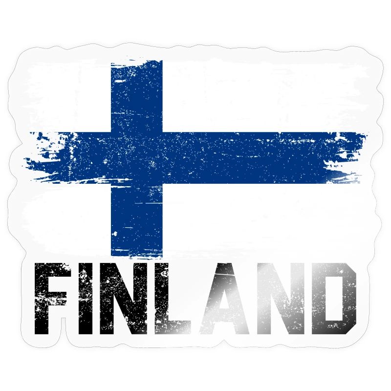 Nordic Flag Brushstroke