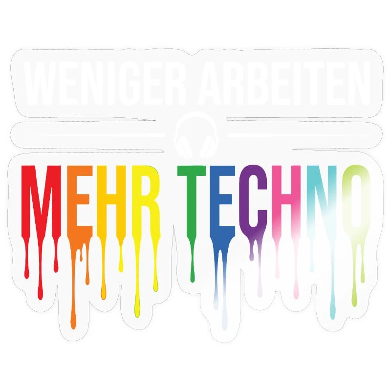 Moins de travail, plus de techno – Rave Statement