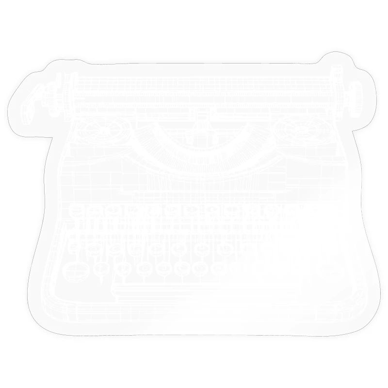 Wireframe per macchina da scrivere