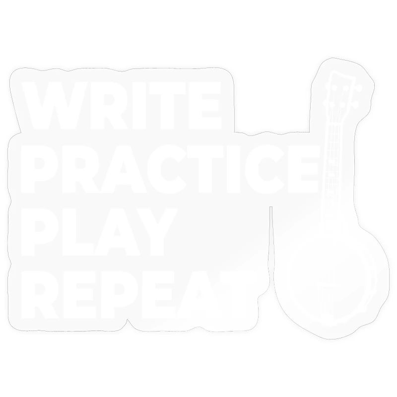 Writing, practicing, playing, repeating