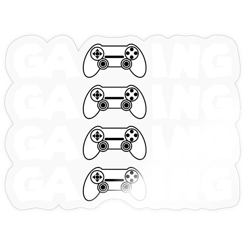 Gaming Glyphs Controller Pattern