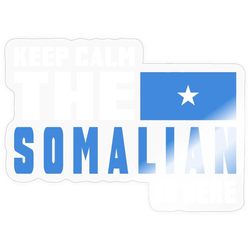 drapeau de la Somalie Keep Calm