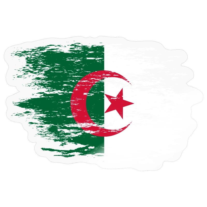 Drapeau de l’Algérie utilisé