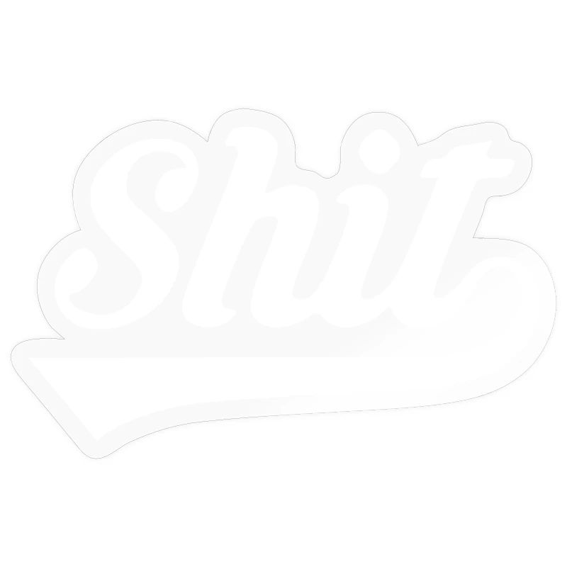 Merde Rétro Script