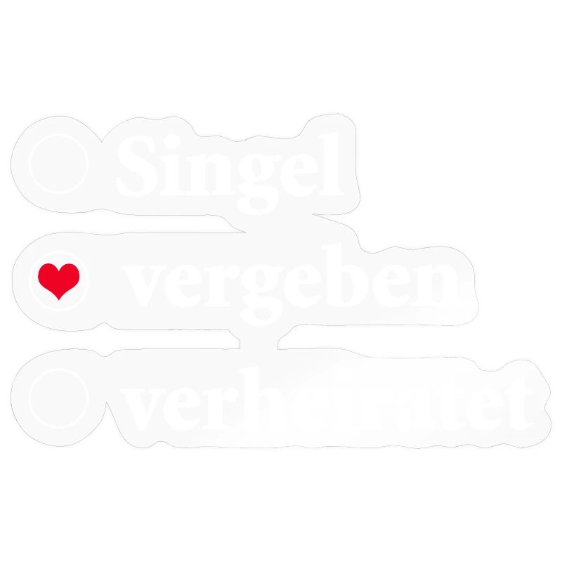 Sélection du statut de la relation Célibataire - Pris