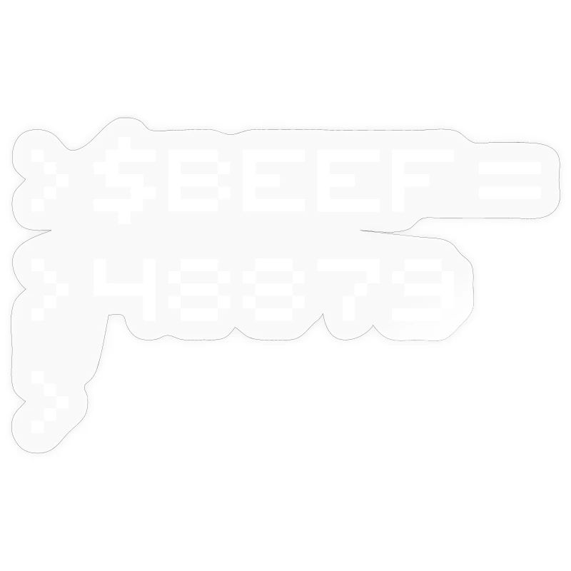 BEEF 8-Bit Code Nerd Pixel Terminal Retro