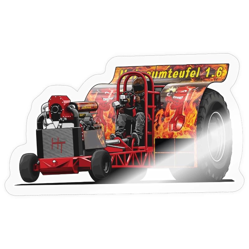 Tractor Pulling // Illustration