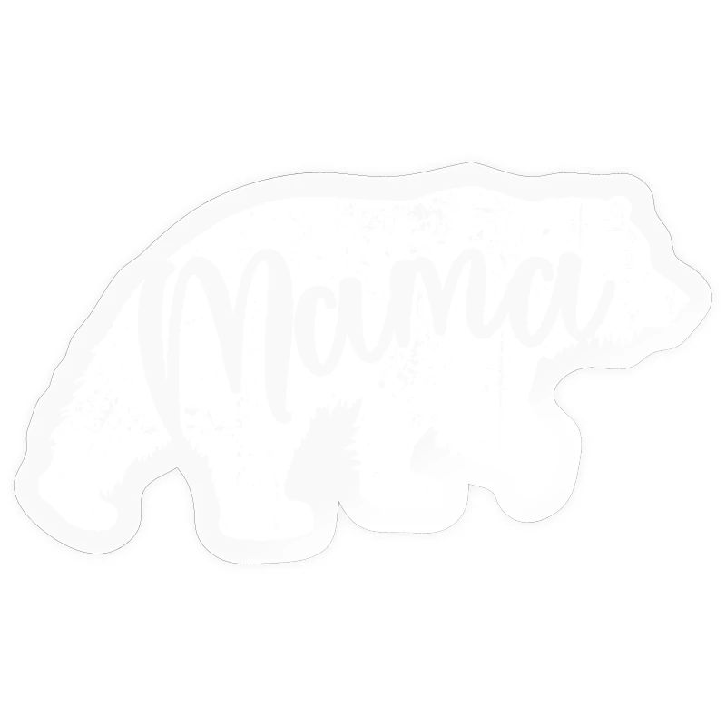 Mama Bear Script Logo