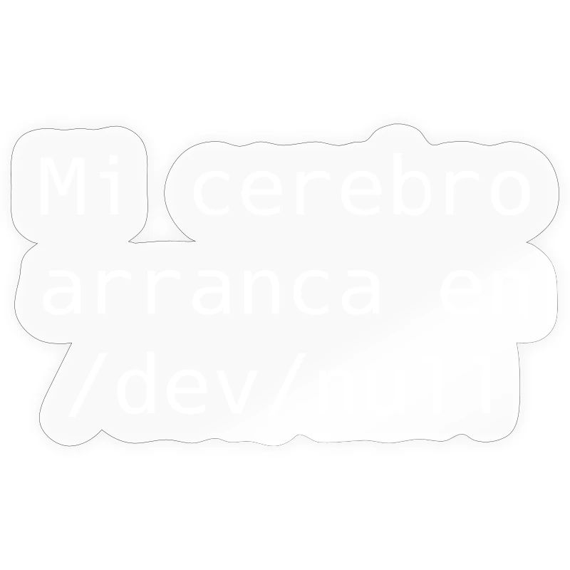 Mon cerveau commence dans /dev /null