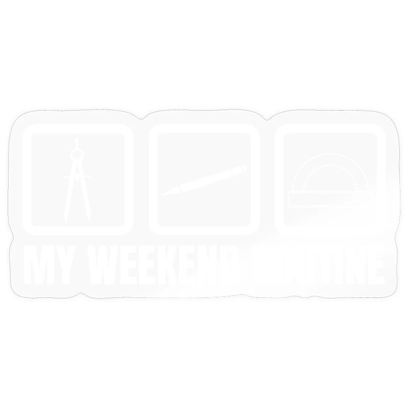 Architekt Wochenendroutine