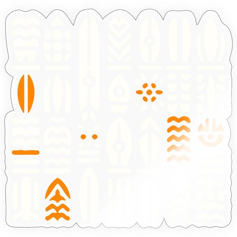 Abstract Surf and Wave Patterns