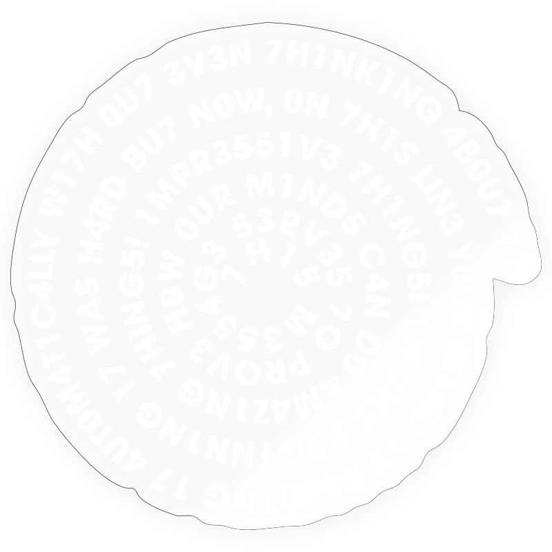 Leetspeak Spiral – Nerd Code 1337 Geek Design