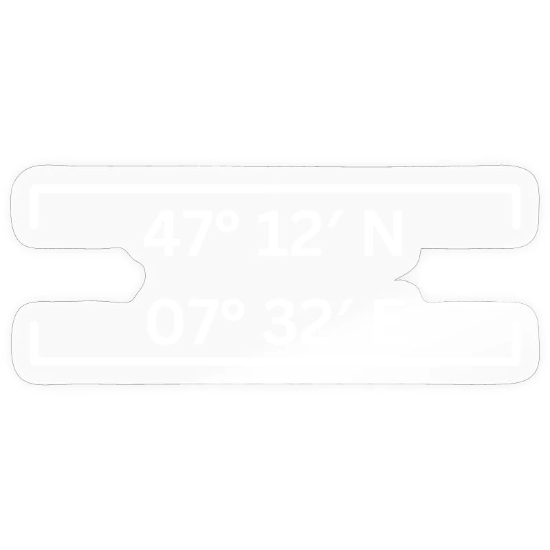 Coordinates Solothurn Minimalist