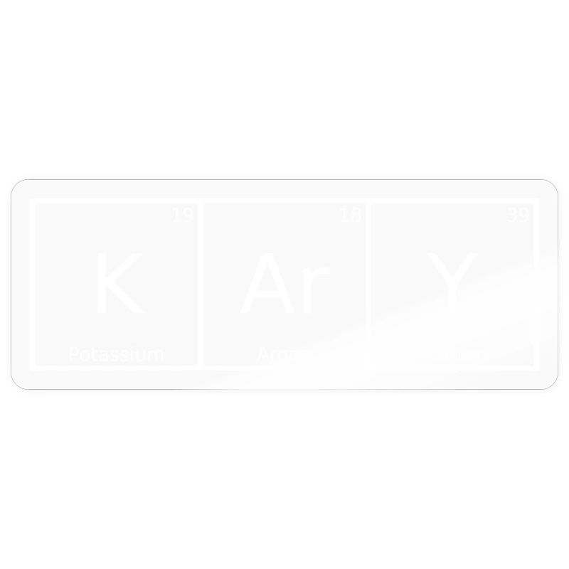 Kary Name First Name Chemistry Periodic Table Elements
