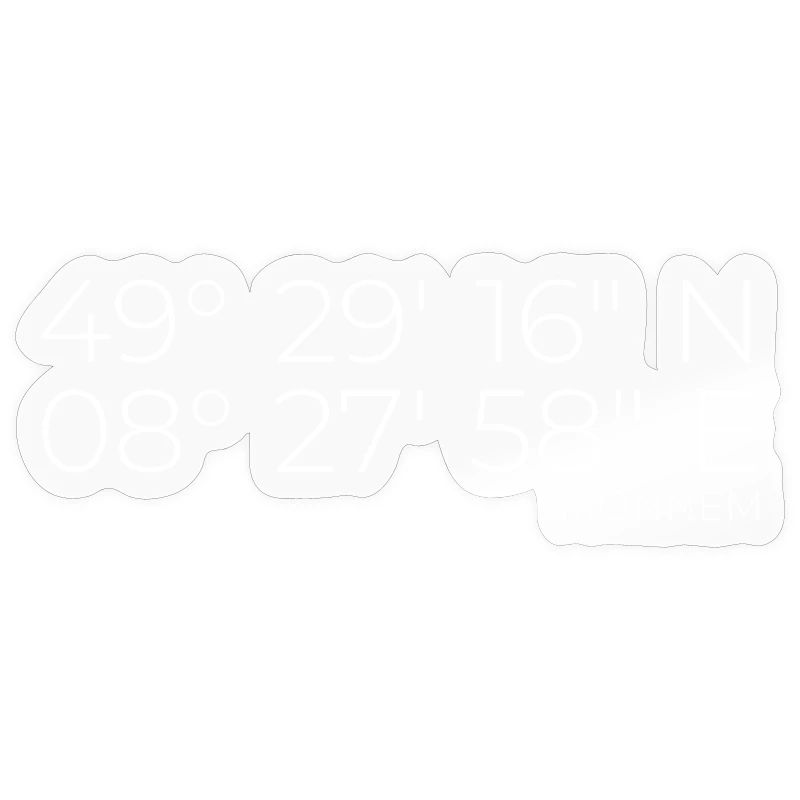 coordinates Monnem Mannheim