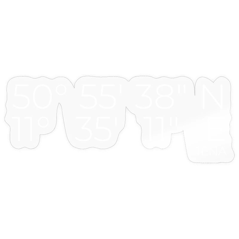 Coordinates Jena, Thuringia