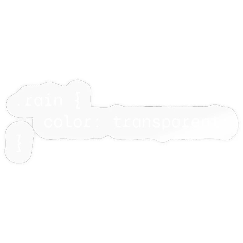 Rain web developer humor funny