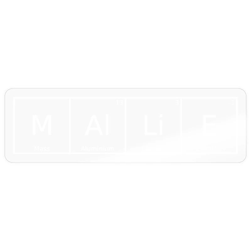 Mallie Name First Name Chemistry Periodic Table Elements