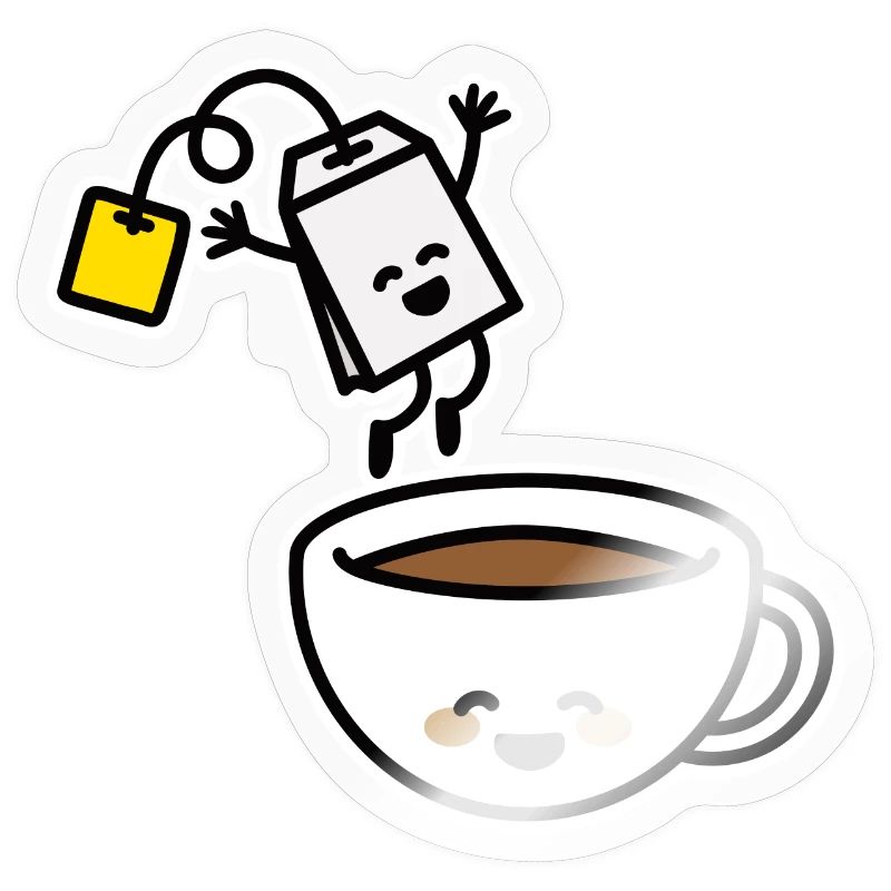 Tea bag tea cup tea drinker tea lover