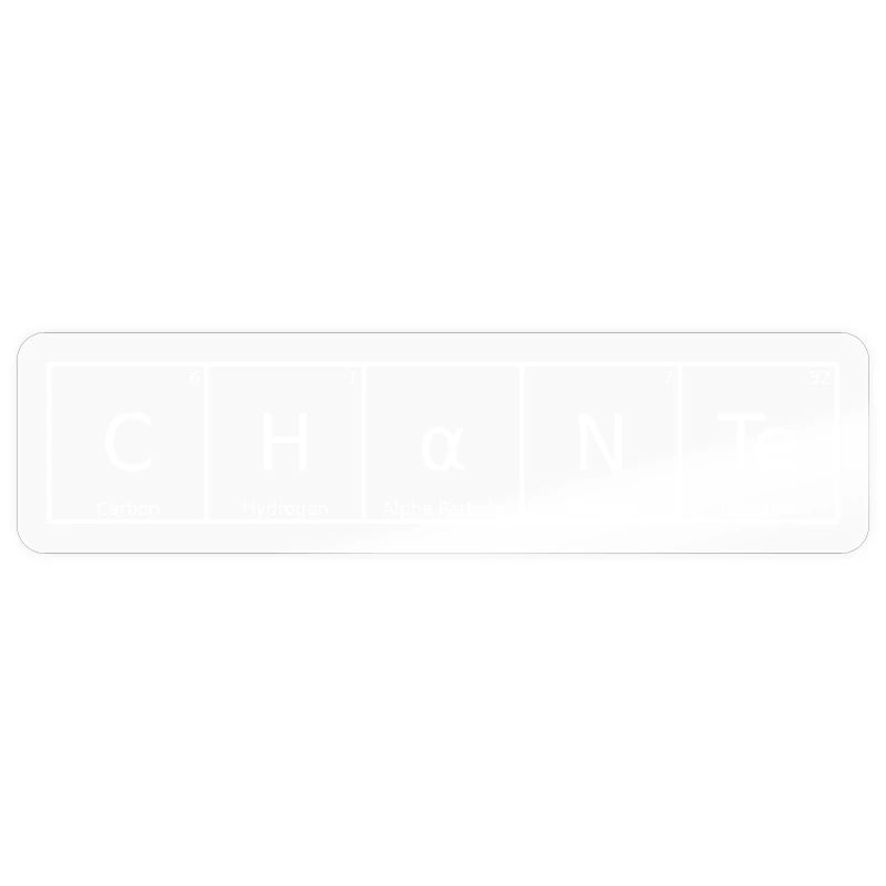 Chante Name First Name Chemistry Periodic Table Elements