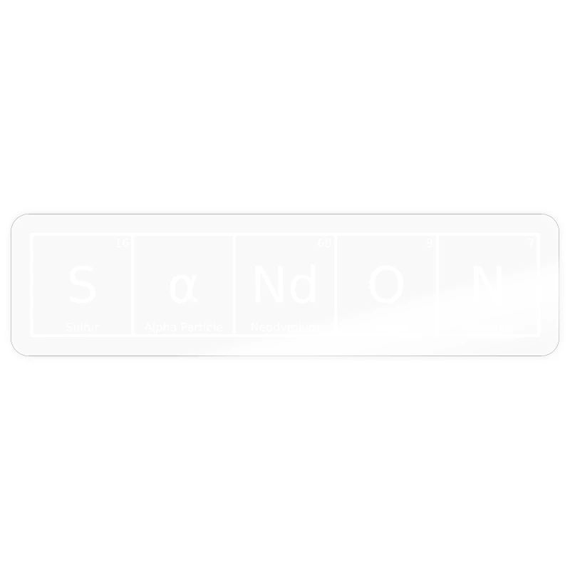 Sandon Name First Name Chemistry Periodic Table Elements