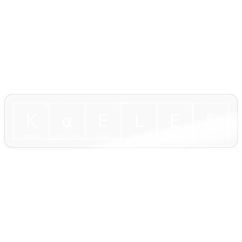 Kaelee Surname First Name Chemistry Periodic Table Elements