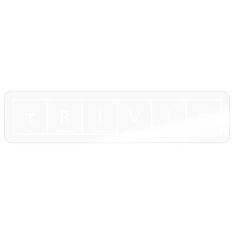 Trivia Name First Name Chemistry Periodic Table Elements