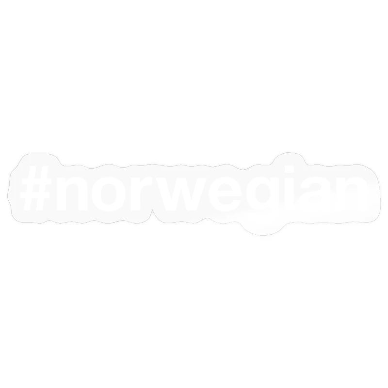 NORWEGIAN Norwegen Hashtag