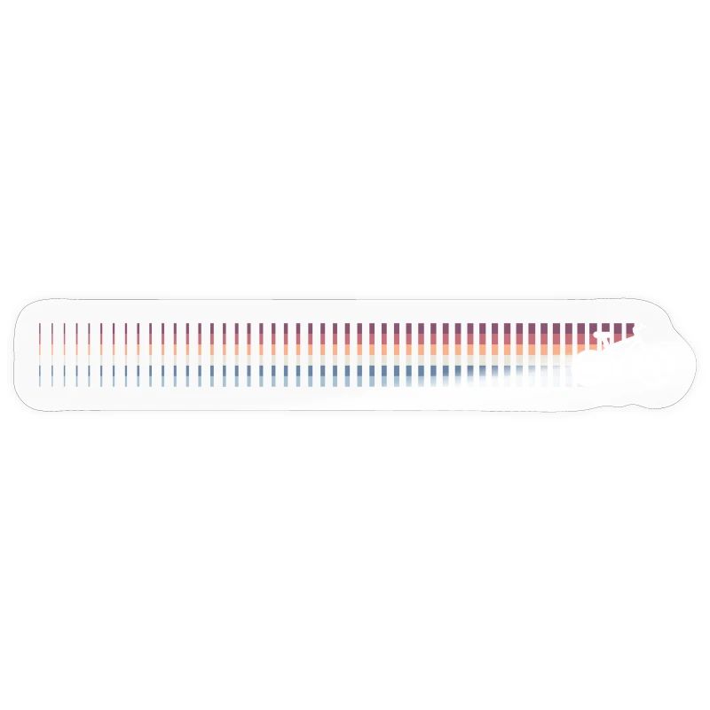 Gradient Barcode Sunset