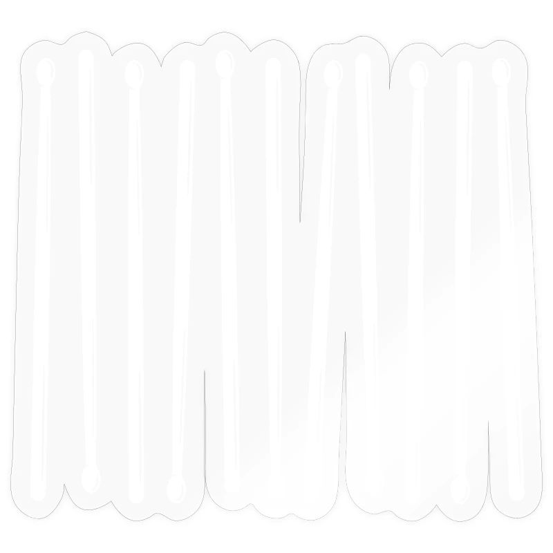 Drumsticks Vertical Pattern