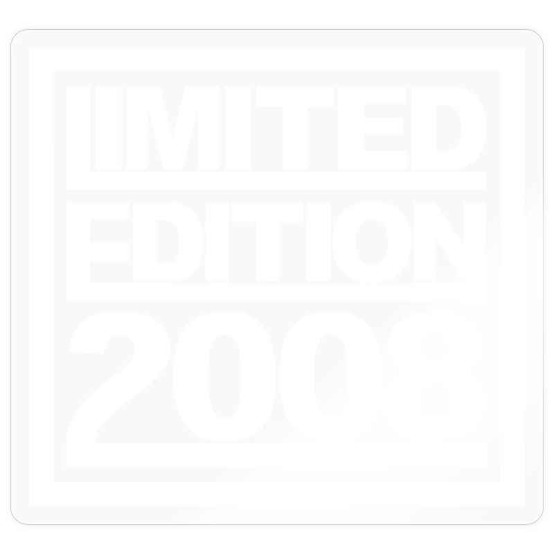 Limitierte Edition 2008 Design Geburtstag