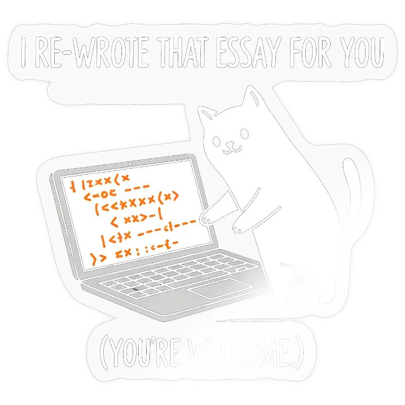 Code cat explains tasks