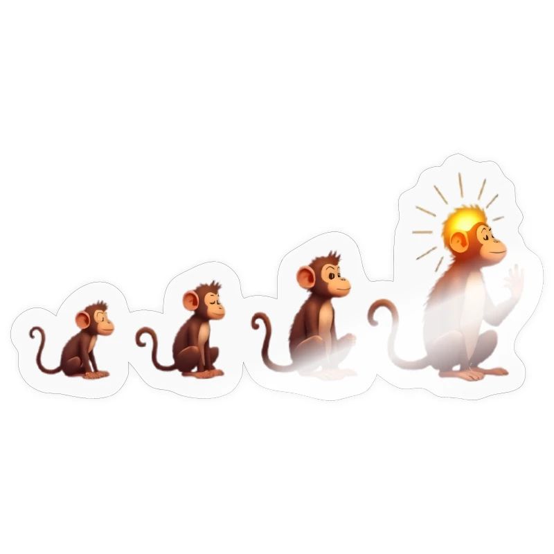 Évolution des singes à tête solaire