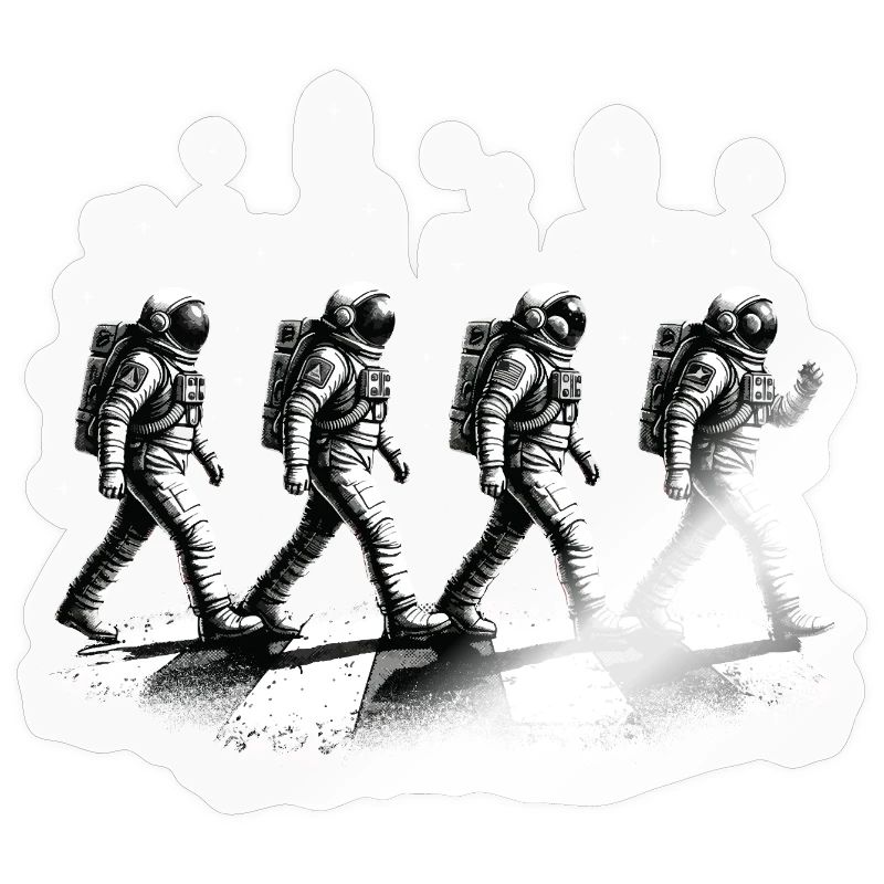 Walking Astronauts Space Exploration
