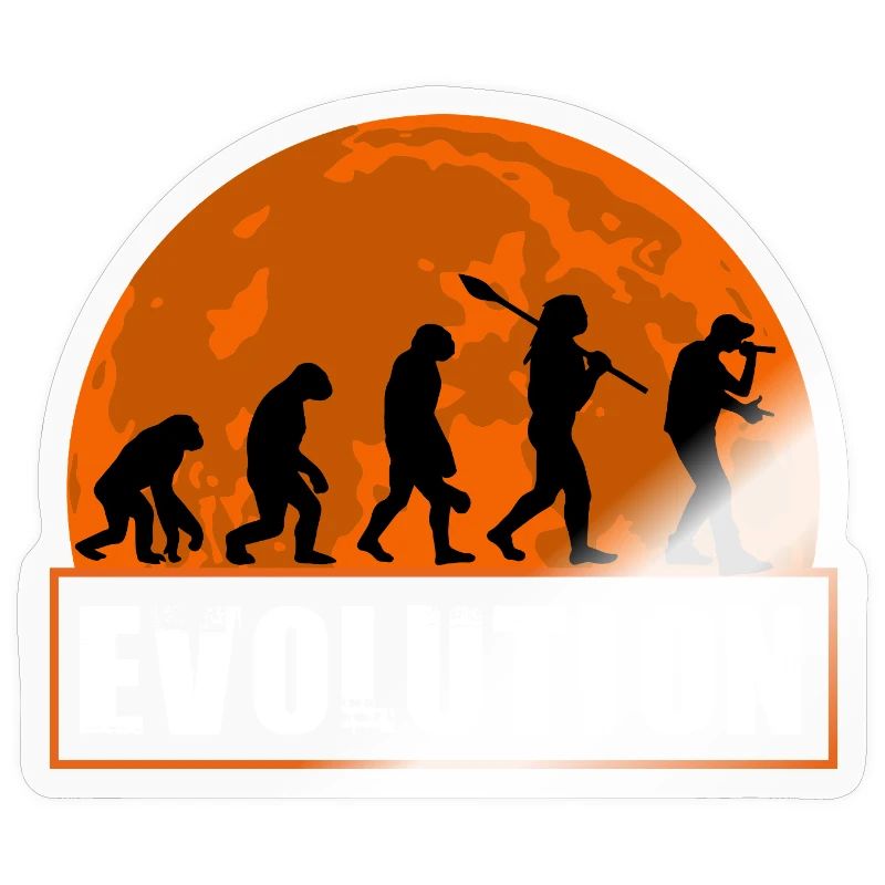 Funny Human Evolution Rapper