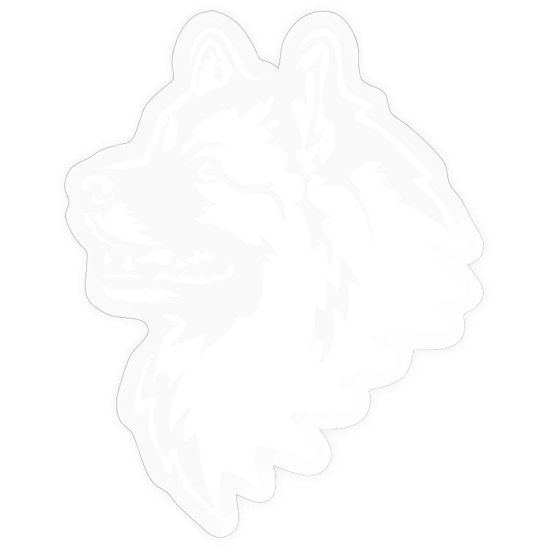 Wolfsspitz Head "Black Edition"