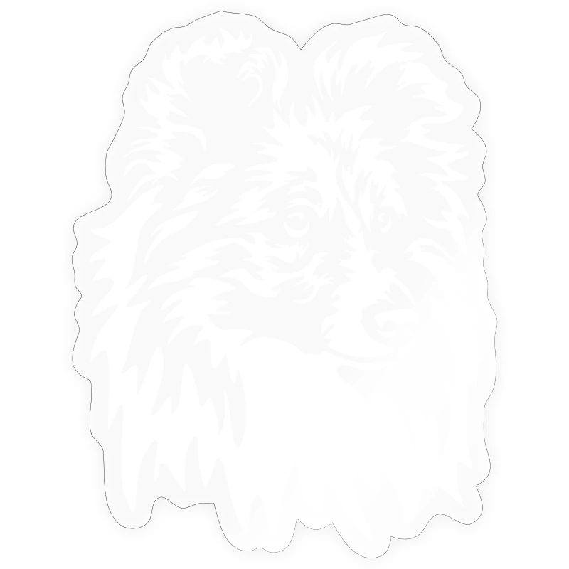 Sheltie Head « Black Edition »