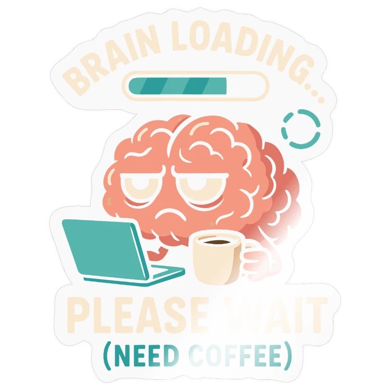 Brain Loading Coffee Design