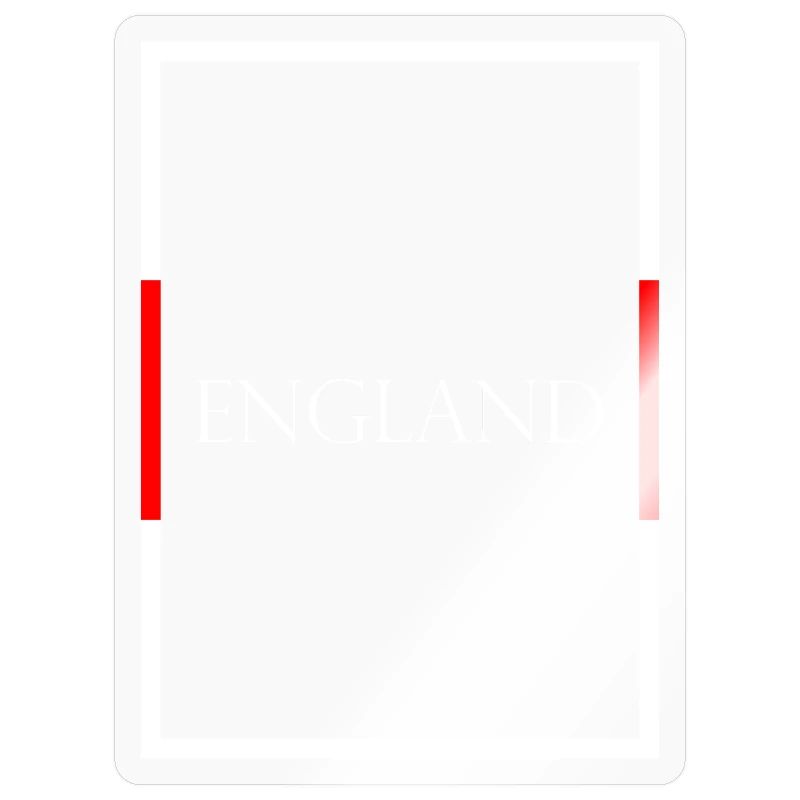 Angleterre, Royaume-Uni, Lettrage de déclaration avec drapeau