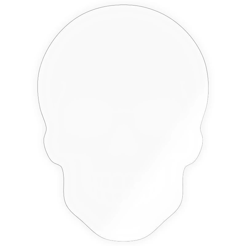 Conception de crâne minimaliste