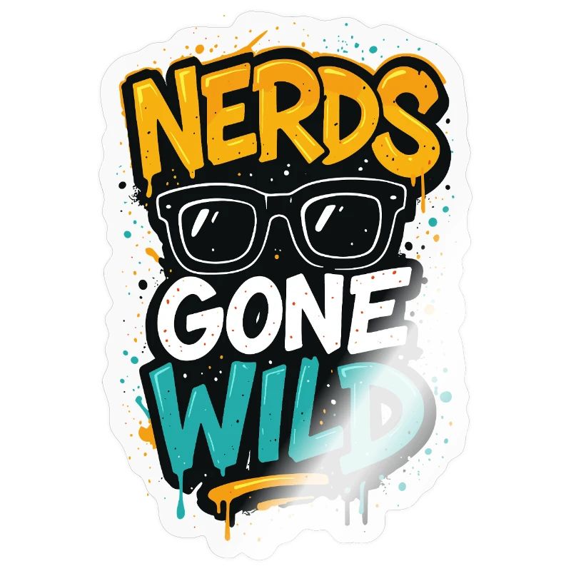 Nerds Gone Wild - Retro Graffiti