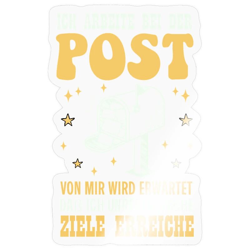Postboten ICH ARBEITE BEI DER POST VON MIR WIRD