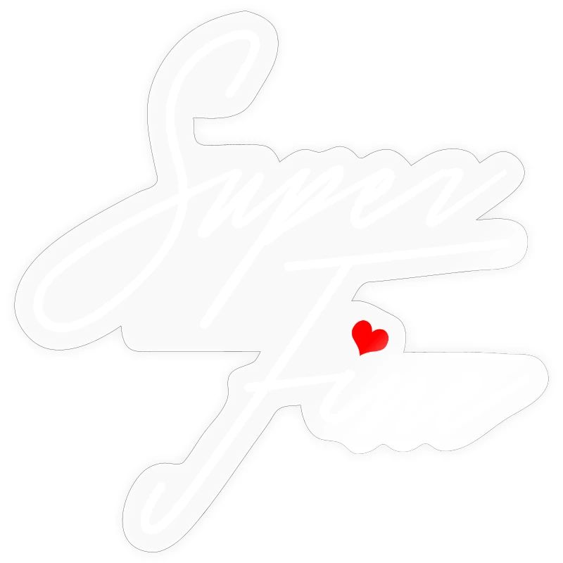 Super feines Mädchen oder Mutter selbstbewusste Frauen Empowerment