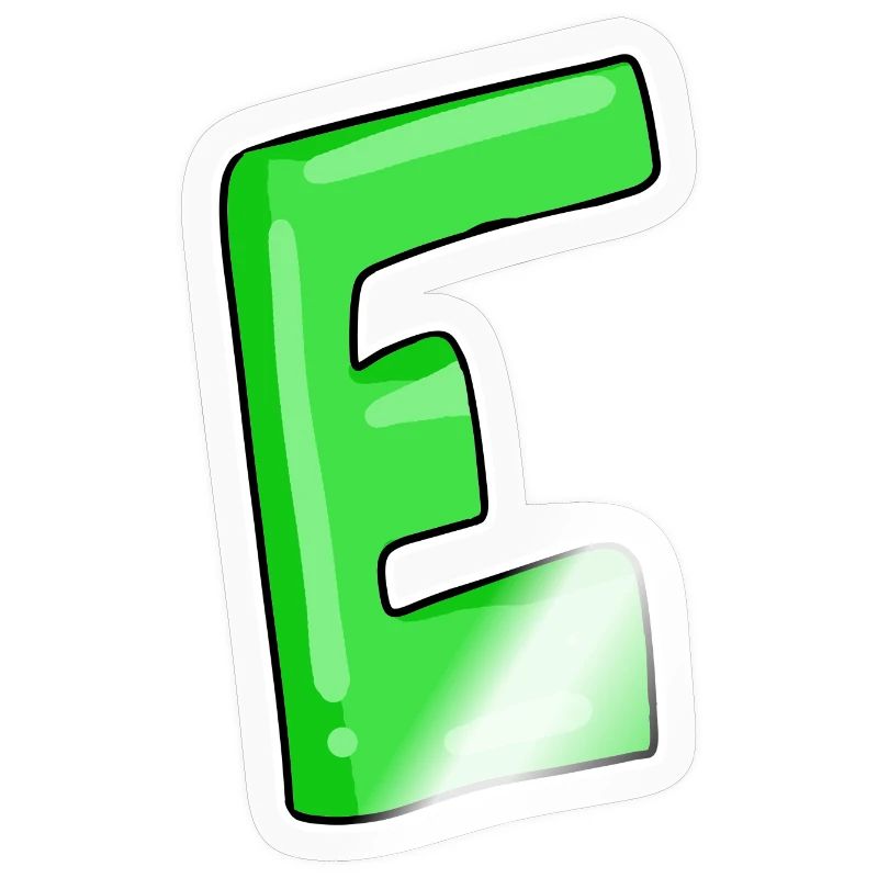 Buchstabe E Anfangsbuchstabe