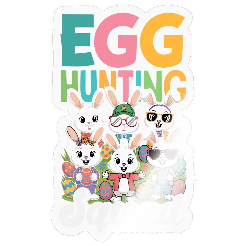 Happy Easter Sweet Easter Bunny Egg Hunt Easter Eggs
