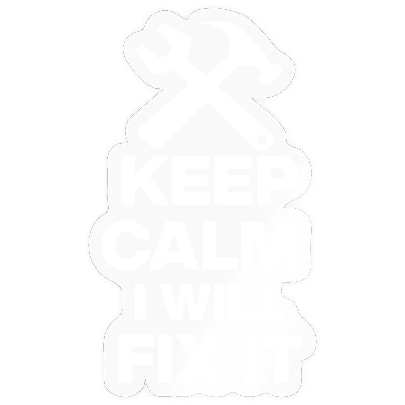 KEEP CALM, I WILL FIX IT! HANDWERKER GESCHENK PAPA