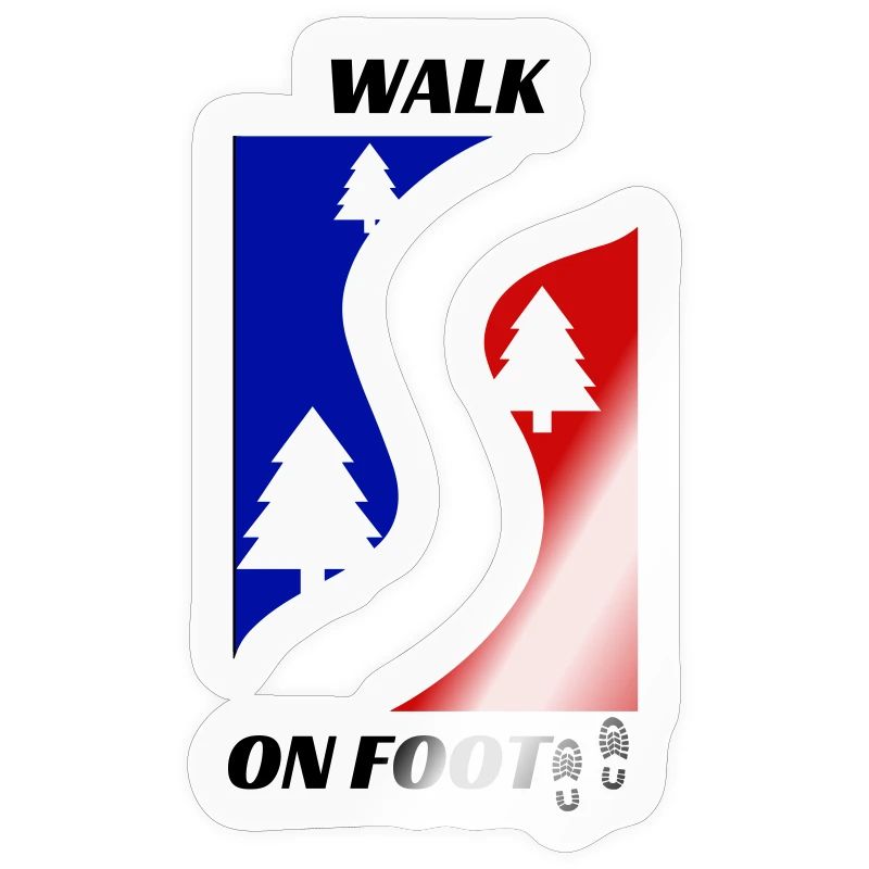Le chemin de la marche a pied